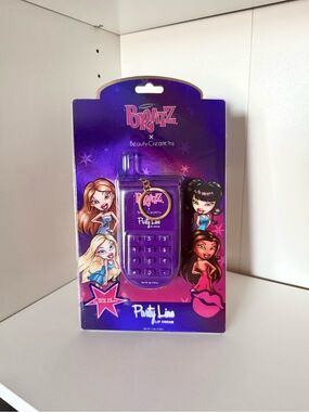Bratz x Beauty Creations Party Line Lip Cream — Purple Phone-Shaped Balm
